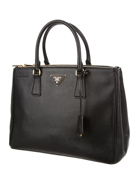 prada mini saffiano leather double zip tote|prada saffiano cuir leather tote.